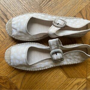 Free People- Surfside Daisy Mary Jane - Size EU41/US10 New with original box